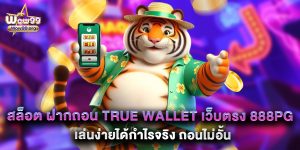 สล็อต ฝากถอน true wallet เว็บตรง 888pg เล่นง่ายได้กำไรจริง ถอนไม่อั้น